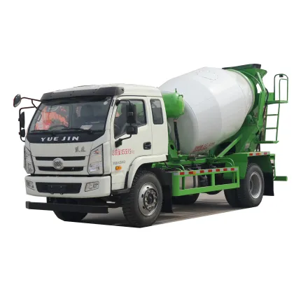 SAIC Yuejin X500 Truck-Mounted 6CBM Euro 5 Concrete Mixer Truck