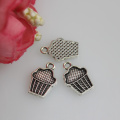 Antique Alloy Cake Charms Antique Cupcake Pendants For DIY Necklace Bracelet Jewelry Making