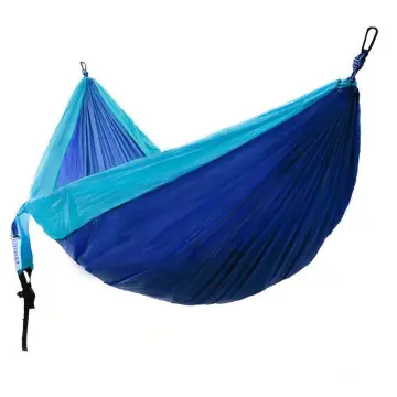 Outdoor Hiking Two-Person Swing Hammock: Breathable Nylon Tree Hammock and Swing Bed