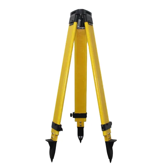 Lightweight Fiberglass Double Lock Surveying Tripod S9-P