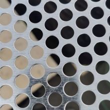 Stainless Steel Round Hole Perforated Metal Mesh