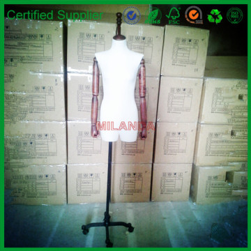Modern design high quality white half body mannequin