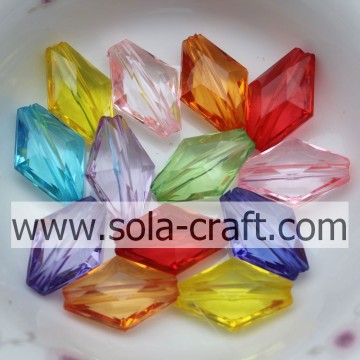 Fantastic Charming Clear Faceted Bicone Jewelry Accessory Beads