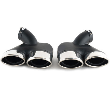 Stainless Steel Muffler Decoration for Mercedes-Benz W211 E240/E260/E280 with 4 Modified Exhaust Pipes