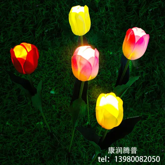 Outdoor Garden Tulip Lights