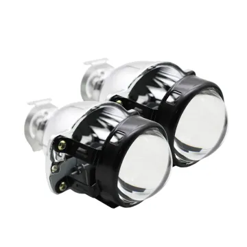 TAOCHIS 1.8 Inch Universal HID Mini RHD/LHD WST H1 Motorcycle Car Headlights Retrofit Kit - Bi Xenon Projector Lens