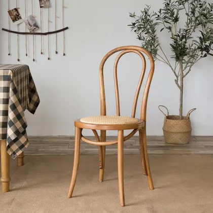 Modern Nordic Solid Wood Dining Chair