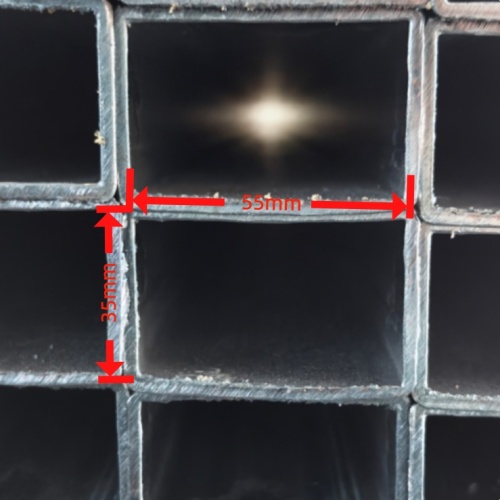 Verzinktes Vierkantrohr 35*55*1,3 mm