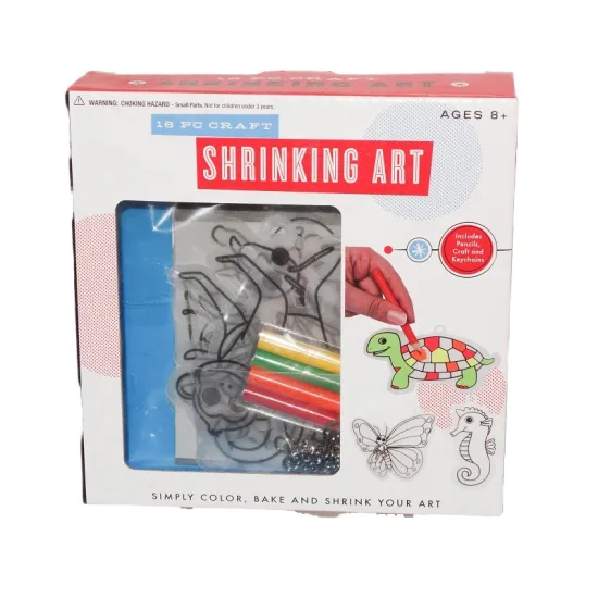Custom Eco-Friendly Handmade Shrink Art Gift Crafts & Souvenir Drawing Toys