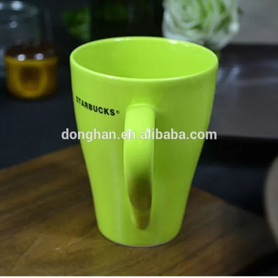 high quality wholesale creative cheap solid color porcelain coffee mug