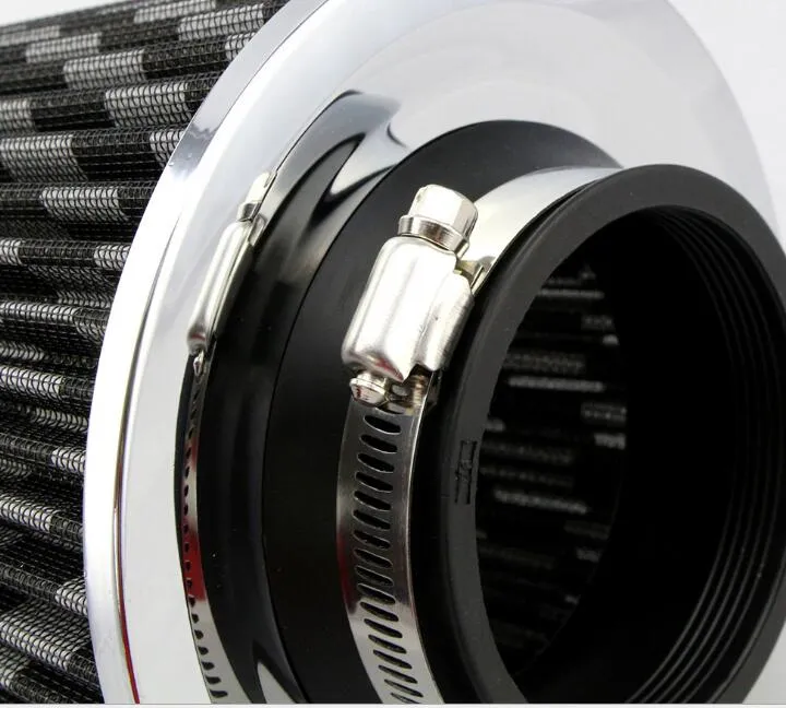 Filtro aria auto universale Black Universal 3 ′ per il tubo di aspirazione dell'aria