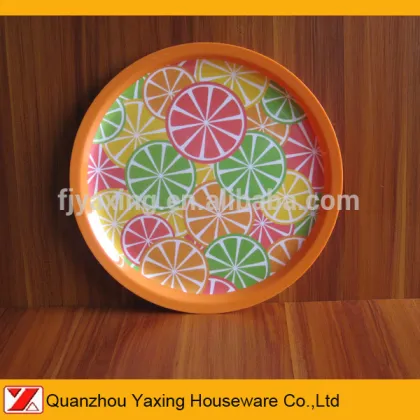 14" Melamine Tea Tray