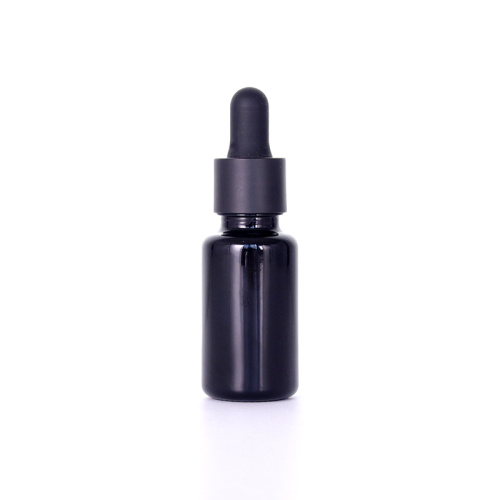 Essential Oil Bottles With Black Matte Droppers
