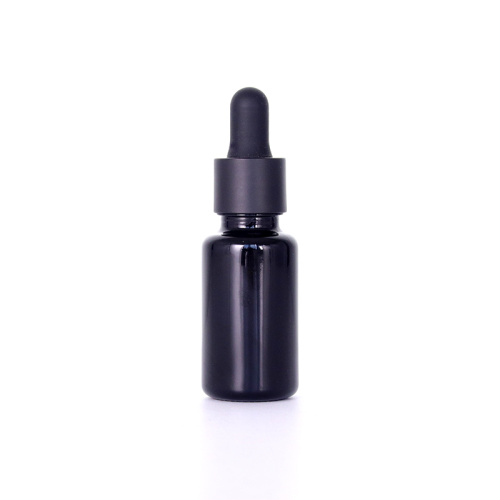 Black Essential Oil Bottle Essential Oil Bottles With Black Matte Droppers Supplier