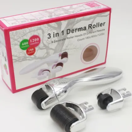 2016 extra large body derma roller derma roller 3 in 1 medical grade derma roller wholesale