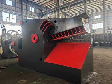 scrap metal shearing machine for scrap iron