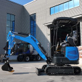 1.8Ton Blue Mini Excavator Ripper Dozer Crawler