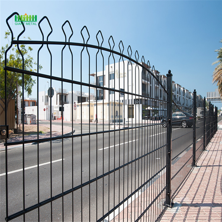 PVC Coated Double Horizontal Decofor Panel Fence