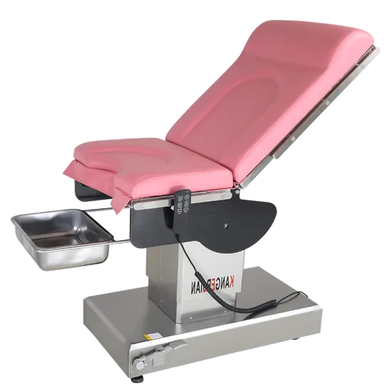 Electric gynecologic diagnostic bed