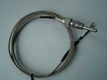 K Type Exhaust Gas Temp Z 1/8" Bushing Thermocouple Aircraft Temperature Sensor Y912b