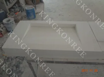 Artificial Marble Solid Surface Acrylic Kitchen Wash Basin / Bathroom Wash Basins