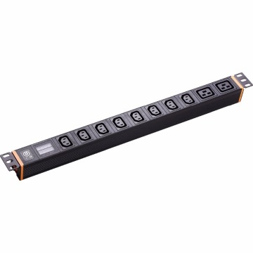19 Slot Aluminum Alloy Current Voltage Display Power Distribution Unit (PDU) Socket