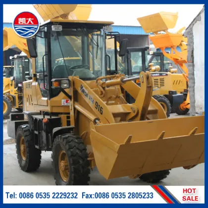 Wheel Loader Construction Equipment ZL-916 Pay Loader Agricultural Equipment
