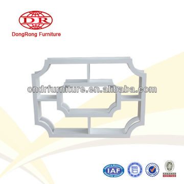New style MDF board floating cube wall shelf
