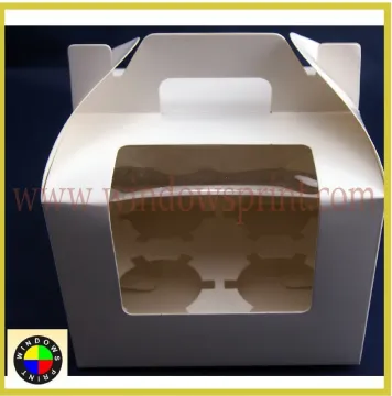 cupcake take out boxes/cupcake packaging box
