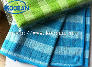 Microfiber  bicolor  cleaning towel