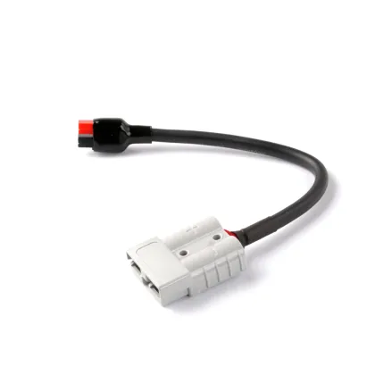 20CM 50A Anderson Plug Connector with Dual 30A Anderson Poles Down and Up Monopole Power Cable