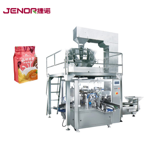 GD8-200B Rotary Premade Pouch Pacote Zipper Bag Doypack Machine