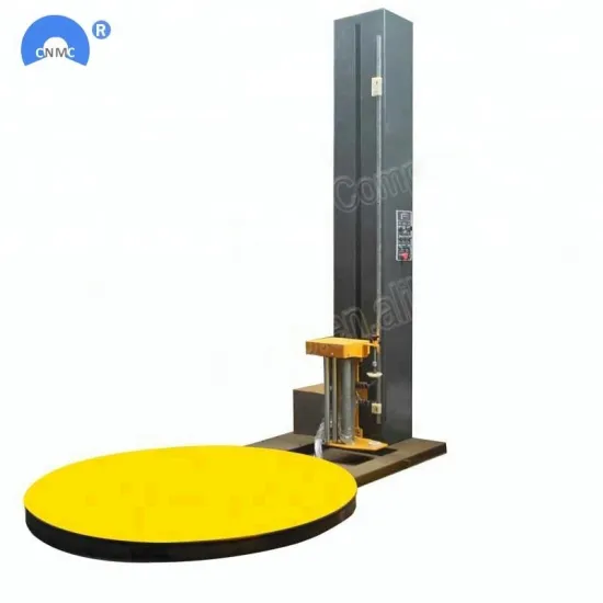 Pallet stretch wrapper machine with scale new design