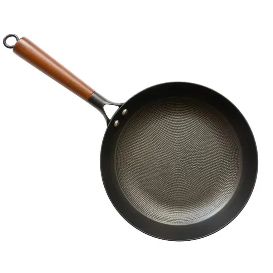 Best-Selling Lightweight Non-Stick Cookware Fry Pan with Wood Handle