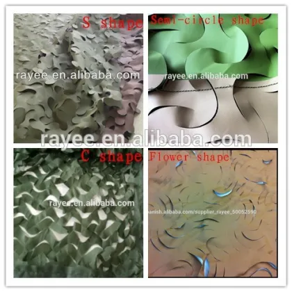 Military camouflage net/Anti-Infrared camouflage netting , anti infrarouge vetements de camouflage