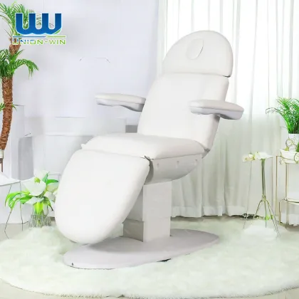 Union Win Beauty Salon Esthetician Furniture - Facial Bed, Electric Cosmetic Eyelash Bed, Luxury Spa Massage Table