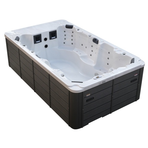 Smart outdoor 11-person endless swimming pool