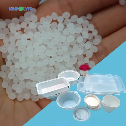 Kinpolym Nature Plant Base Sugarcane Fiber 100% Biodegradable PLA Pellets