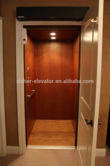 Machine roomless elevator and cheap passenger elevator One more procedure