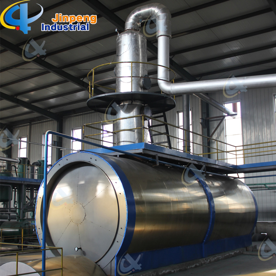 Plastic and Tyre Crude Oil Distillation Plant