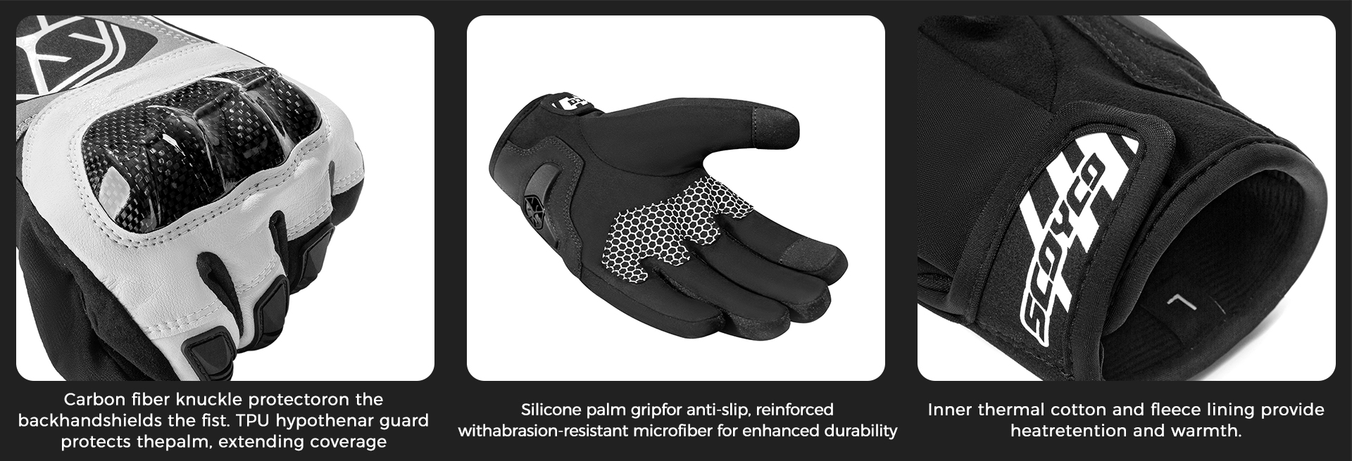 cold weather riding gloves