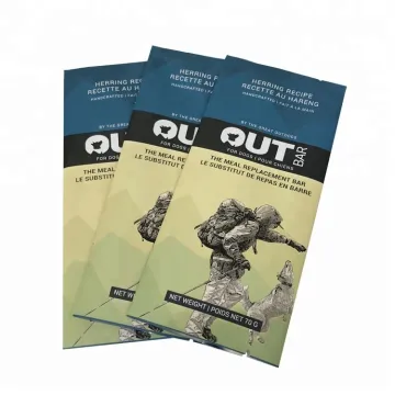 Resealable Chocolate Bar Packaging and Candy Wrappers