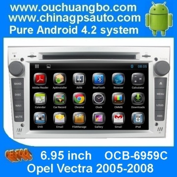Ouchuangbo Pure Android 4.2 DVD Radio Player for Opel Vectra 2005-2008 GPS Navigation iPod USB Radio Stereo System