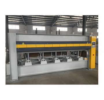 Short Cycle Melamine Laminating Hot Oil Press Machine for Plywood