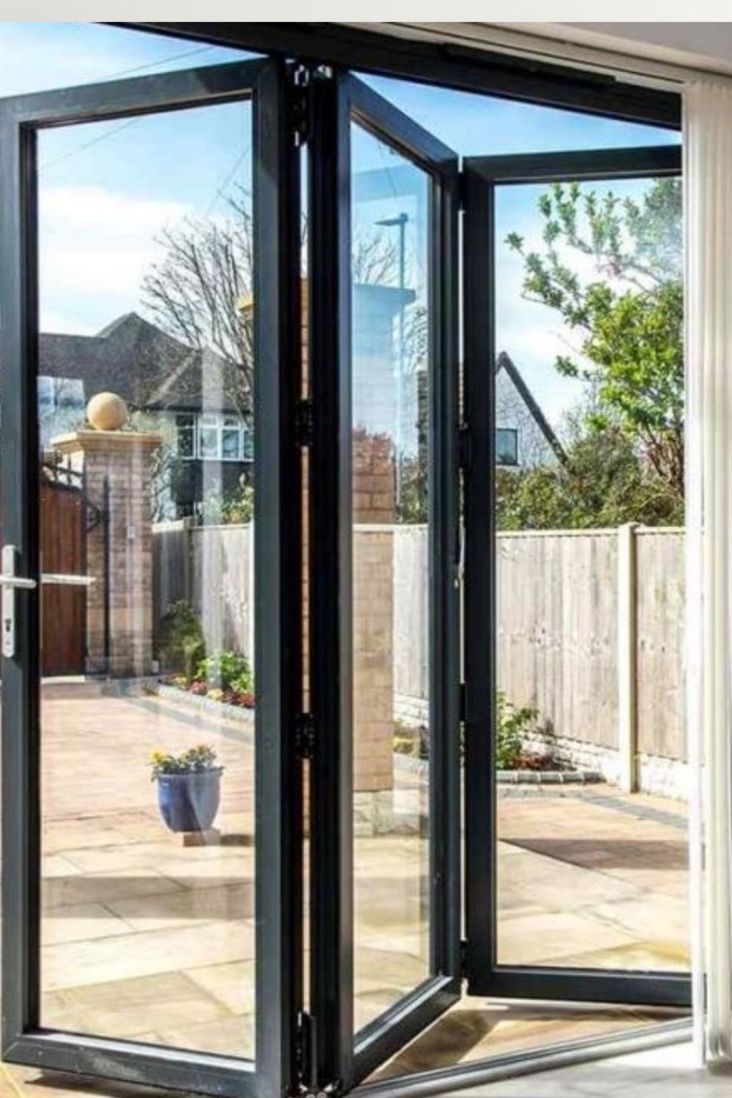 aluminum folding patio doors