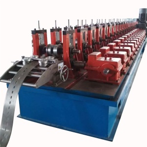 Máquina formadora de rollos de rack de PV de acero galvanizado