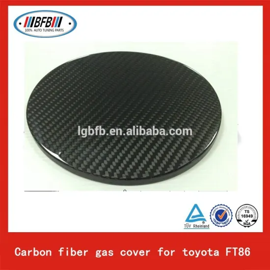 Top quality carbon fiber fuel tank cover car gas cover for toyota FT86