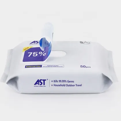 75% Alcohol Antibacterial Cleaning Wipes OEM