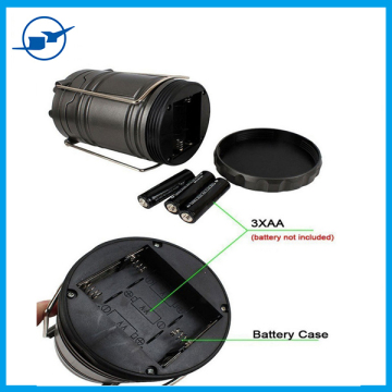 Ultra bright portable outdoor 30LED camping lantern black collapsible led camping light