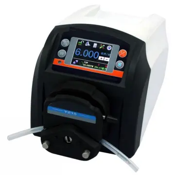 Low cost plastic peristaltic liquid pump